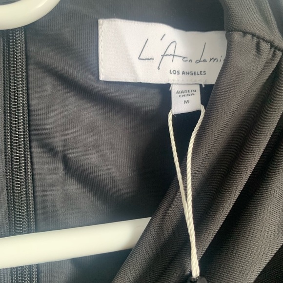 L’ACADEMIE Black Mae Crop Top size medium - Picture 9 of 11